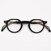Spike Vintage Acetate Round Optical Glasses Frame Round Frames Southood Leopard